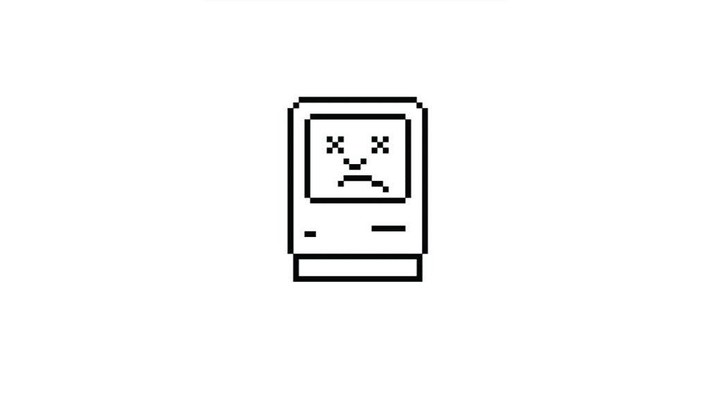 sad mac face